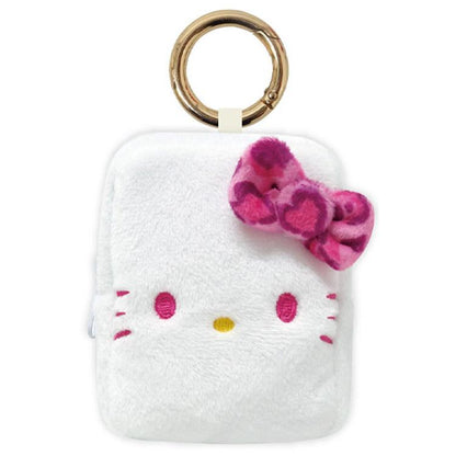 Sanrio | Hello Kitty Mascot Mini Pouch With Carabiner 95×75×50Mm (Leopard Series)