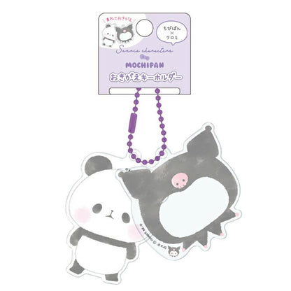 Sanrio X Mochipan | Acrylic Keychain Kuromi H120×W65×D3Mm