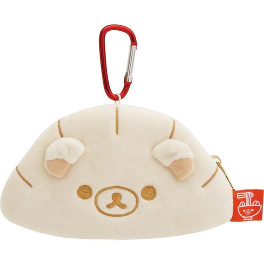 San-X | Rilakkuma Gyoza Plush Pouch Keychain 80 X 140 10Mm (Anytime Ramen Goods)
