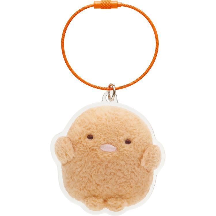 San-X | Sumikko Gurashi Tonkatsu Acrylic Key Chain/Keyring 67×62Mm