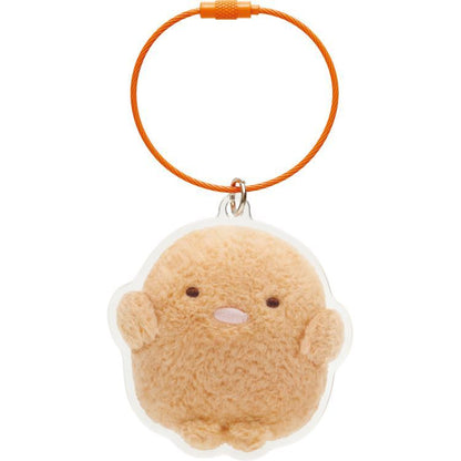San-X | Sumikko Gurashi Tonkatsu Acrylic Key Chain/Keyring 67×62Mm