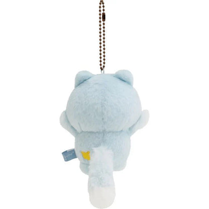 San-X | Rilakkuma Blue Wolf Plush Keychain Mascot Holder Strap 120Mm X 80Mm 60Mm (Aokogu Otomari)