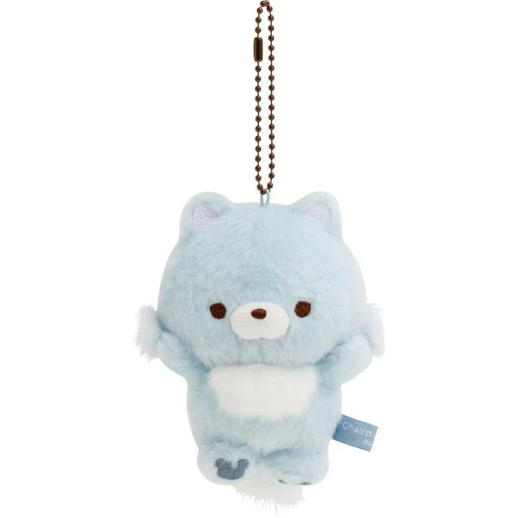 San-X | Rilakkuma Blue Wolf Plush Keychain Mascot Holder Strap 120Mm X 80Mm 60Mm (Aokogu Otomari)