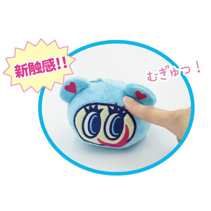Angel Blue | Squishy Mascot Holder Plush Keychain H7.2×W10.3×D7.4cm (Smile)
