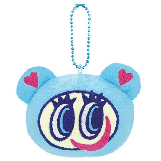 Angel Blue | Squishy Mascot Holder Plush Keychain H7.2×W10.3×D7.4cm (Smile)