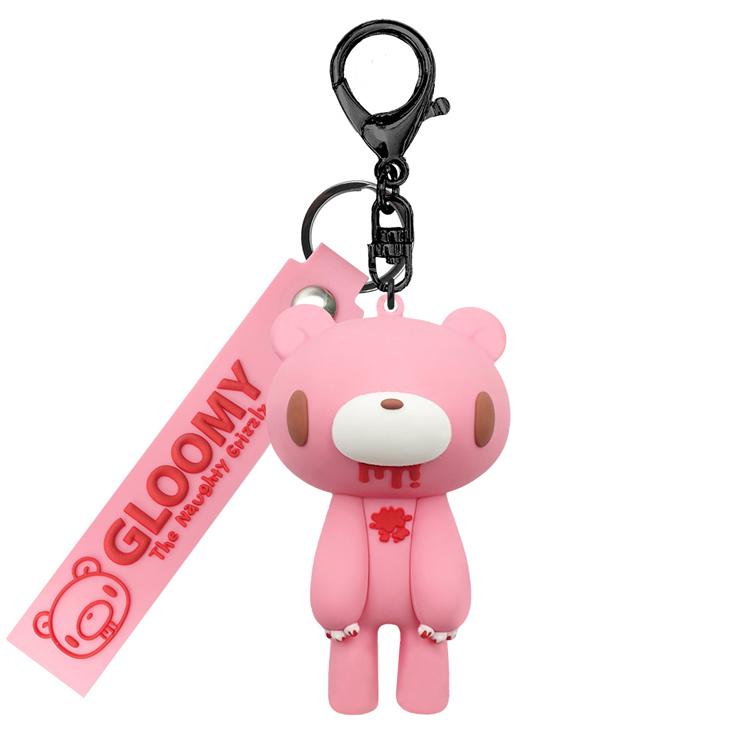 Gloomy Bear | Gloom Pink Figure Keychain W43×H130×D46mm (Pink)