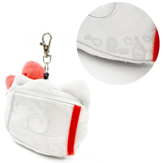 SANRIO | Face Pass Case Coin Case with Reel 218×142×68mm (Hello Kitty)