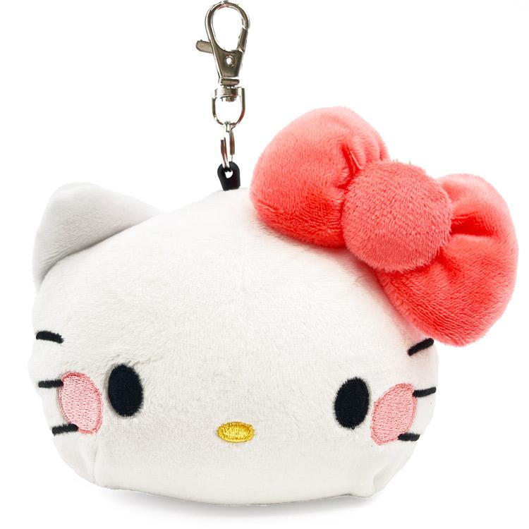 SANRIO | Face Pass Case Coin Case with Reel 218×142×68mm (Hello Kitty)