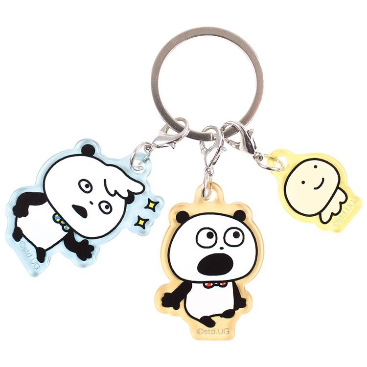 Studio UG | Acrylic 3 Charm Keychain 140×97mm