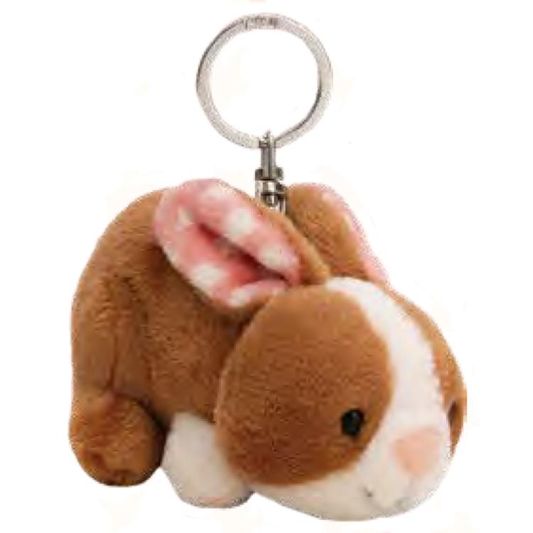 NICI Rabbit Hopsala 10cm Bean Bag Keyring Keyholder