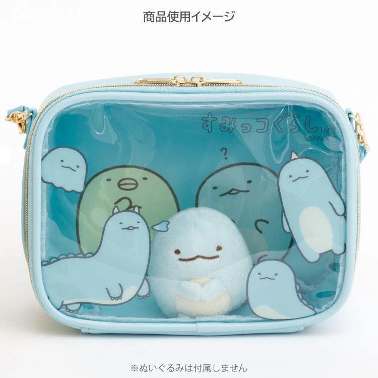 SAN-X | Sumikko Gurashi Super Odekake Sumikko Clear Pouch Shoulder Bag Tokage 120×160×50mm (What if Sumikko Evolved?)