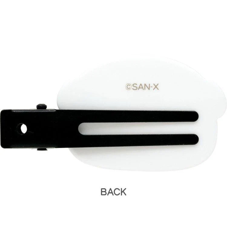【Made in Japan】SAN-X | Bangs Clip Set Hair Clip 25×50mm (Ishiyowa-chan/Ishiyowachan Daily Life Face & Bone)