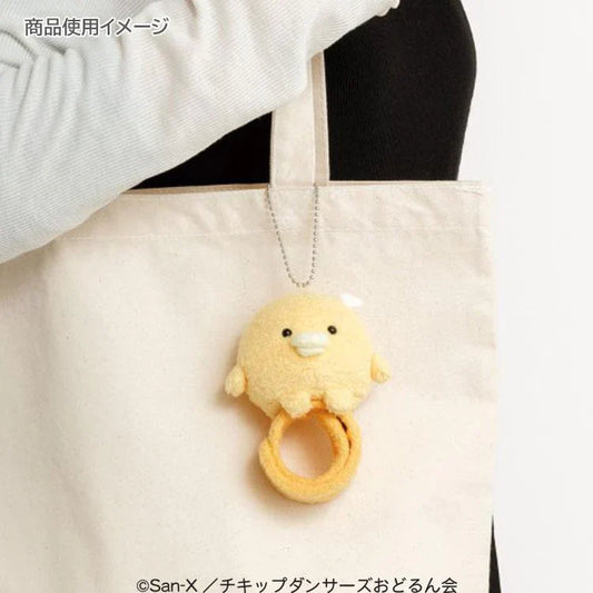 SAN-X | Chickip Dancers Plush Wrist Band Plush Keychain 30 x 70 x 180mm (Karaage Love)