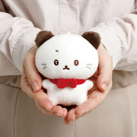 SAN-X | Ishiyowachan Mascot Holder Plush Keychain 100×85×70mm (Ishitsuyo-chan / Daily Life Looking)