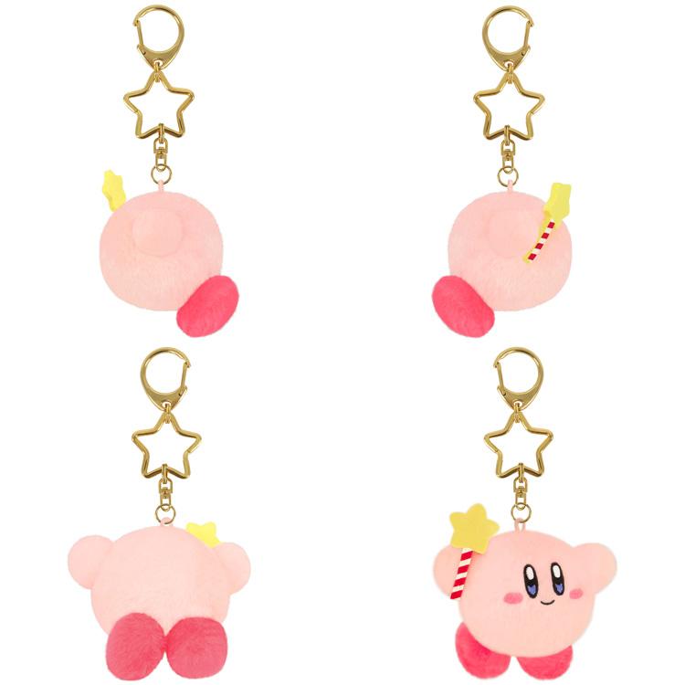 Kirby | Plush Toy Mini Mofu Mascot Key Chain Star 80×50×8mm