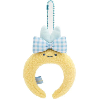 SAN-X | Sumikko Gurashi Headband Keychain Ball Chain Bag Charm - Ajifurai no Shippo 120×85×25mm (Dreaming Idol Ebiten