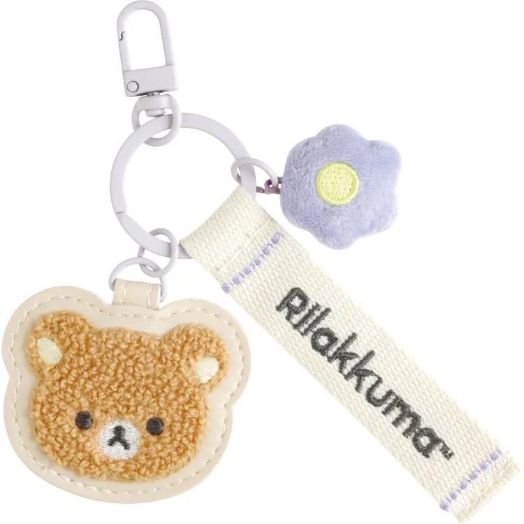 BASIC RILAKKUMA Flower- Keychain