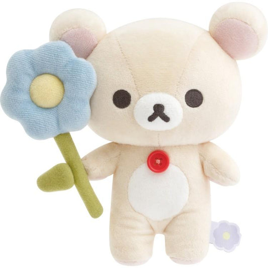 BASIC RILAKKUMA Flower- Korilakkuma Plush Toy