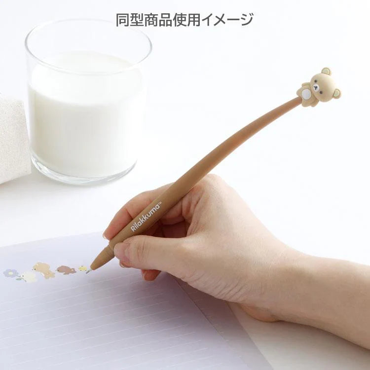 BASIC RILAKKUMA Flower- Kunekune Ballpoint Pen 0.5mm