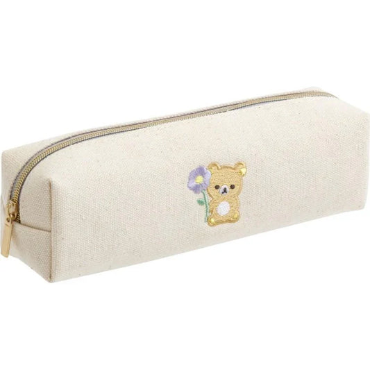 BASIC RILAKKUMA Flower- Pen Pouch
