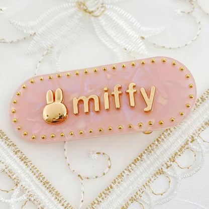 MIFFY | Dick Bruna Miffy Hair Clip Sherbet Color Accessory 55x20x3mm