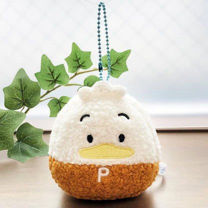 SANRIO | Pekkle Mascot Holder Plush Keychain Bag Charm H9 x W10 x D6cm (Hapidanbui 5th Anniversary)