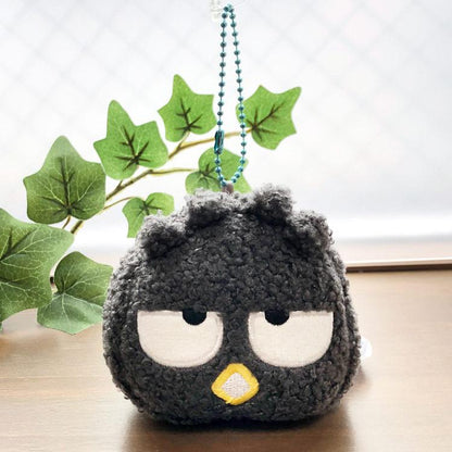 SANRIO | Badbadtz-Maru Mascot Holder Plush Keychain Bag Charm H9 x W10 x D6cm (Hapidanbui 5th Anniversary)