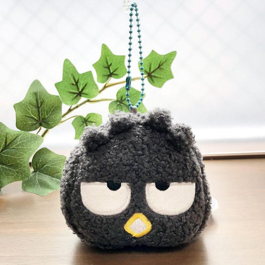 SANRIO | Badbadtz-Maru Mascot Holder Plush Keychain Bag Charm H9 x W10 x D6cm (Hapidanbui 5th Anniversary)