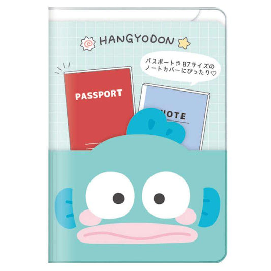SANRIO | Hangyodon B7 Stationery Multi-Case Passport Case Cover with Pocket 136 x 95 x 10cm