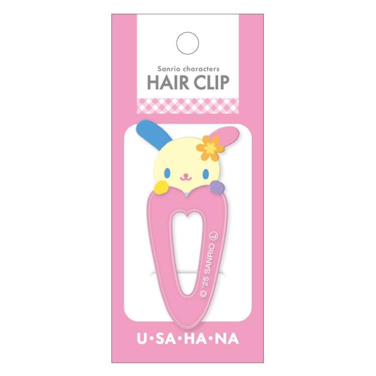 SANRIO | Usahana Acrylic Hair Clip 70×35×15mm (Heart)