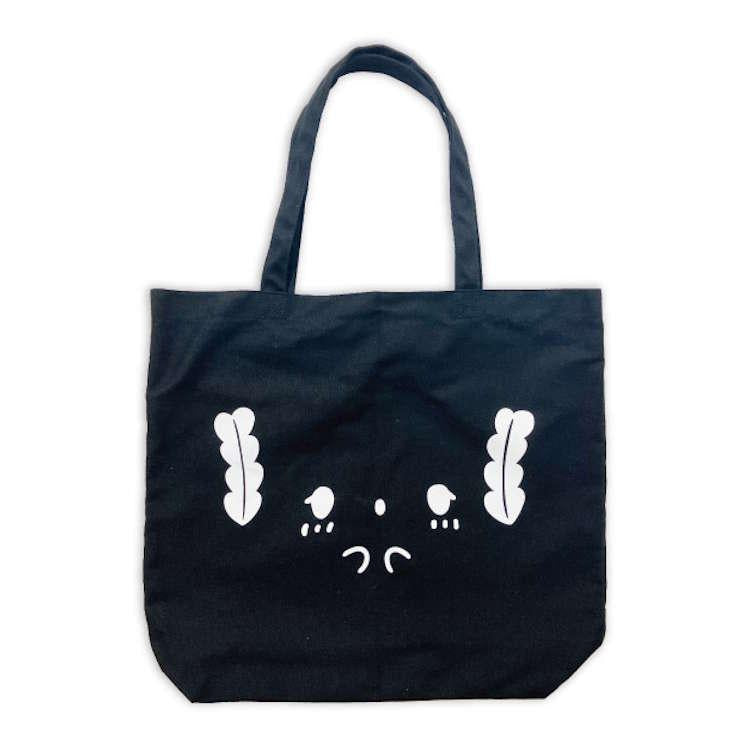 SANRIO | Cogimyun Tote Bag H410 x W470 x D120mm (Black)