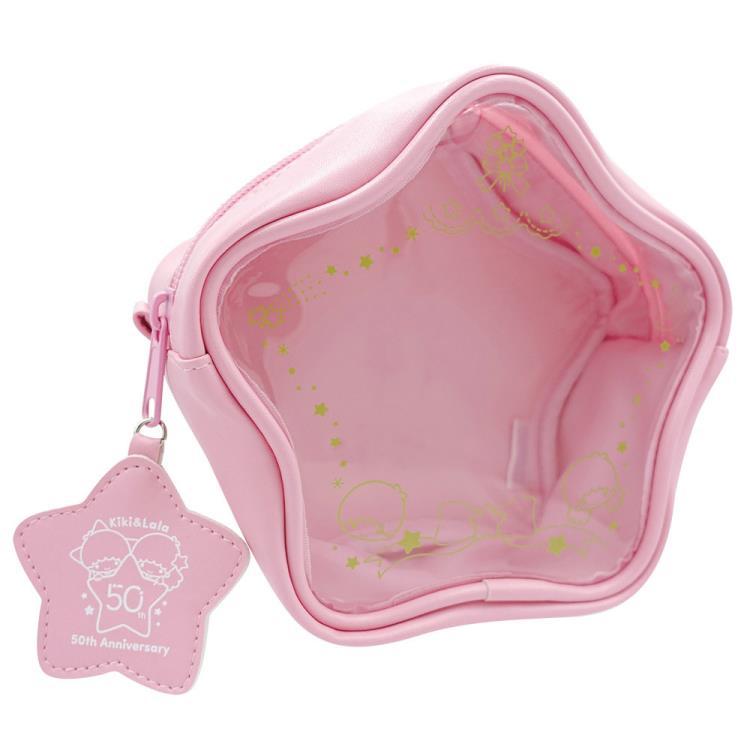 SANRIO | Little Twin Stars Star-Shaped Pouch Display Pouch Pink 155×175×70mm (50th Anniversary)