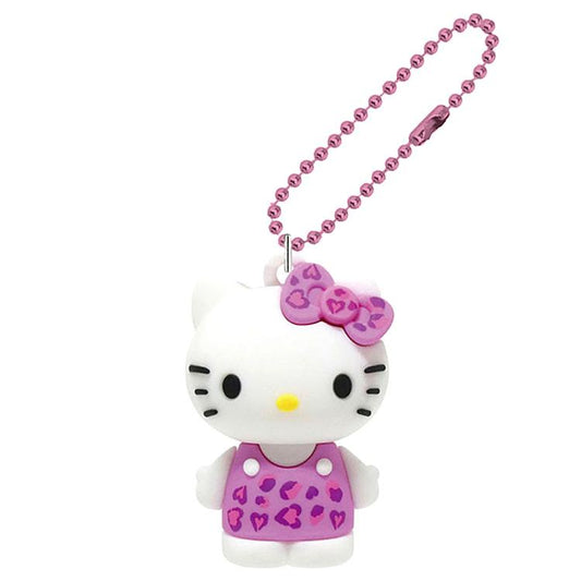 SANRIO | Hello Kitty Leopard Print Series Mascot Figure 45 x 30 x 25mm (Pink)