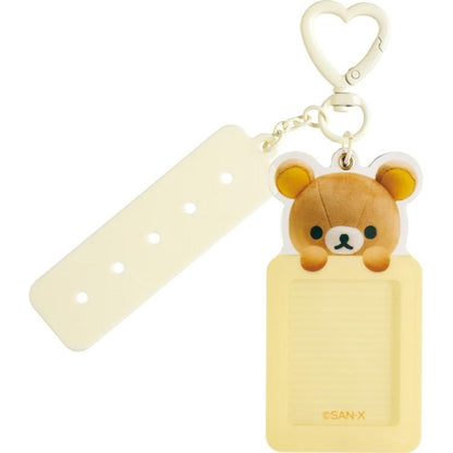 SAN-X | Rilakkuma Photo Holder Keychain With Custom Tag