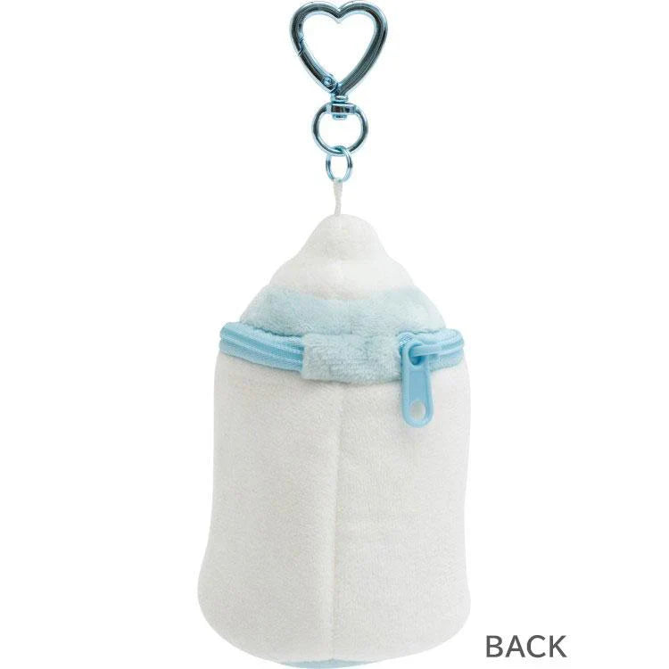 SAN-X | Sumikko Gurashi Plush Keychain Pouch Baby Bottle 110×75×70mm (Kindergarten)