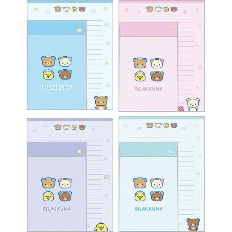 SAN-X | Letter Writing Set 190×142mm (Rilakkuma Gaming)