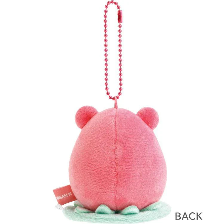 SAN-X | Partner Plush Strawberry Alien Hanging Plush Keychain Bag Charm & Magnet 80×85×60mm (Rilakkuma Gaming