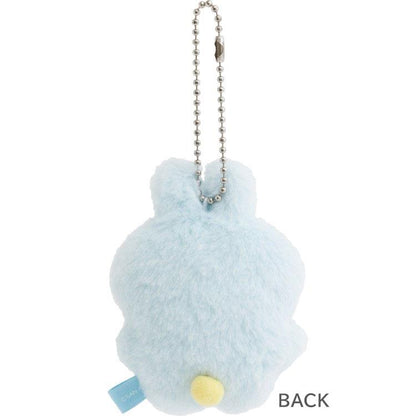 SAN-X | Yorisoi Pokanto Mini Hanging Plush Keychain Bag Cham Mascot Holder with Ballchain 85 x 65 x 35 mm (Pokantotan