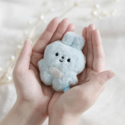 SAN-X | Yorisoi Pokanto Mini Hanging Plush Keychain Bag Cham Mascot Holder with Ballchain 85 x 65 x 35 mm (Pokantotan