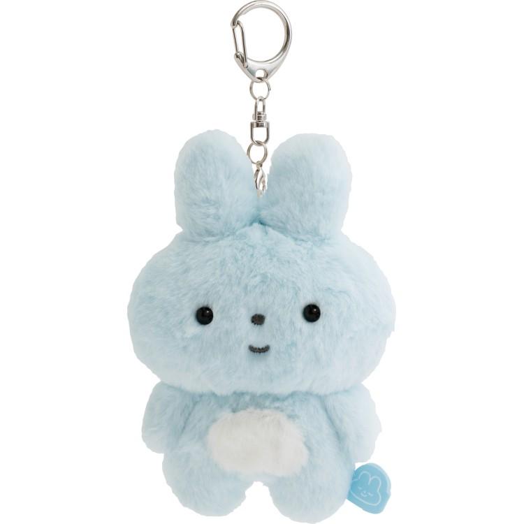 SAN-X | Yorisoi Pokanto Mini Hanging Plush Keychain Bag Cham Mascot Holder with Carabiner 140 x 85 x 55 mm (Pokantotan