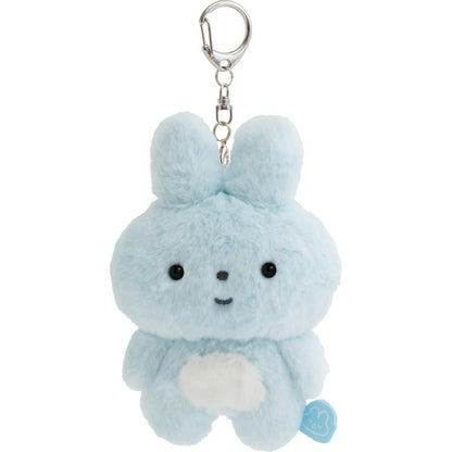 SAN-X | Yorisoi Pokanto Mini Hanging Plush Keychain Bag Cham Mascot Holder with Carabiner 140 x 85 x 55 mm (Pokantotan