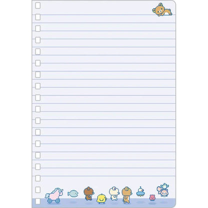 【Made in Japan】SAN-X | B6 Spiral Notebook 148×105mm (Rilakkuma Gaming)