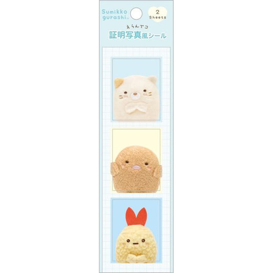 SAN-X | Sumikko Gurashi Erandeko ID Photo Style Sticker Erandeko Friends 200 x 55 mm