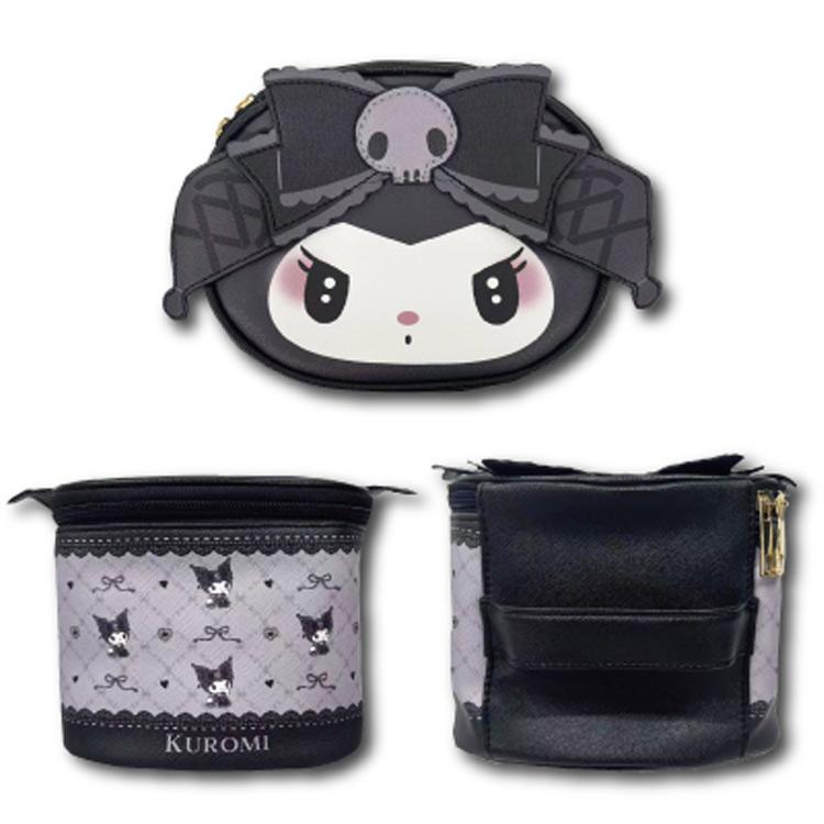 SANRIO | Kuromi Vanity Pouch 130 x 160 x 125mm (Meroclo)