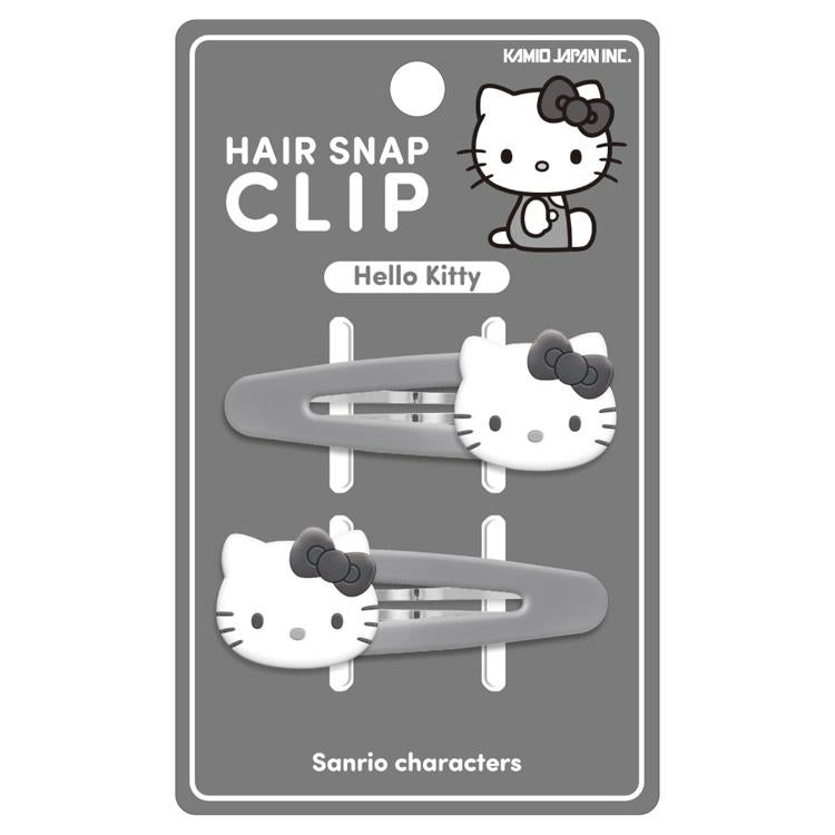 SANRIO | Hello Kitty Hair Snap Cip 120×15×75mm (Black & White)