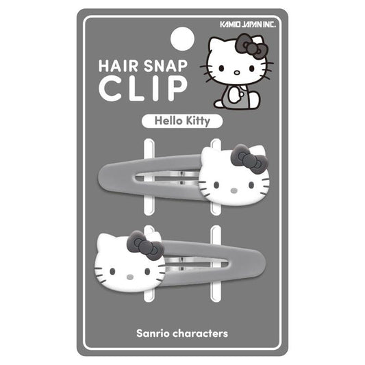 SANRIO | Hello Kitty Hair Snap Cip 120×15×75mm (Black & White)