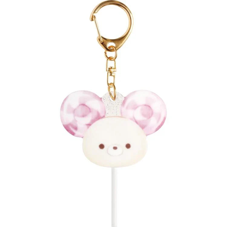 SAN X | Sugarcocomuu Chu Pop Candy Lolli Acrylic Keychain 57 x 43 mm (Lolli and Pop’s Candy Day)