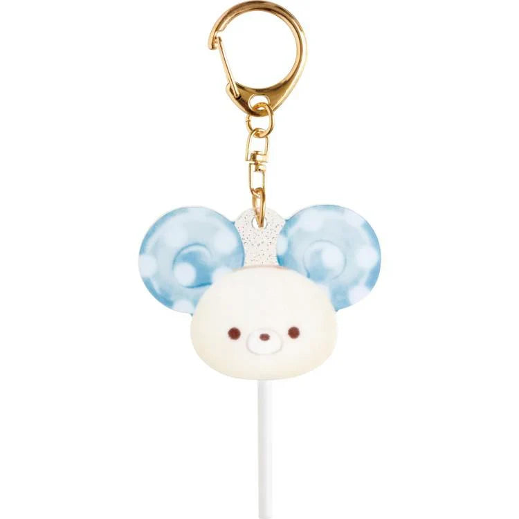 SAN X | Sugarcocomuu Chu Pop Candy Pop Acrylic Keychain 57 x 43 mm (Lolli and Pop’s Candy Day)