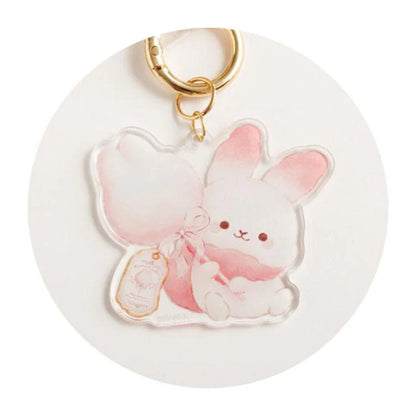 SAN X | Sugarcocomuu Acrylic Keychain Smartphone Strap 240 x 110 mm (Lolli and Pop’s Candy Day)