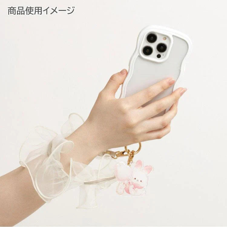 SAN X | Sugarcocomuu Acrylic Keychain Smartphone Strap 240 x 110 mm (Lolli and Pop’s Candy Day)